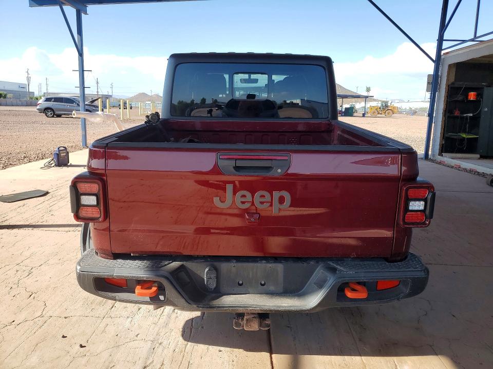 66119256 :رقم المزاد ، 1C6JJTEG6NL127843 vin ، 2022 Jeep Gladiator مزاد بيع