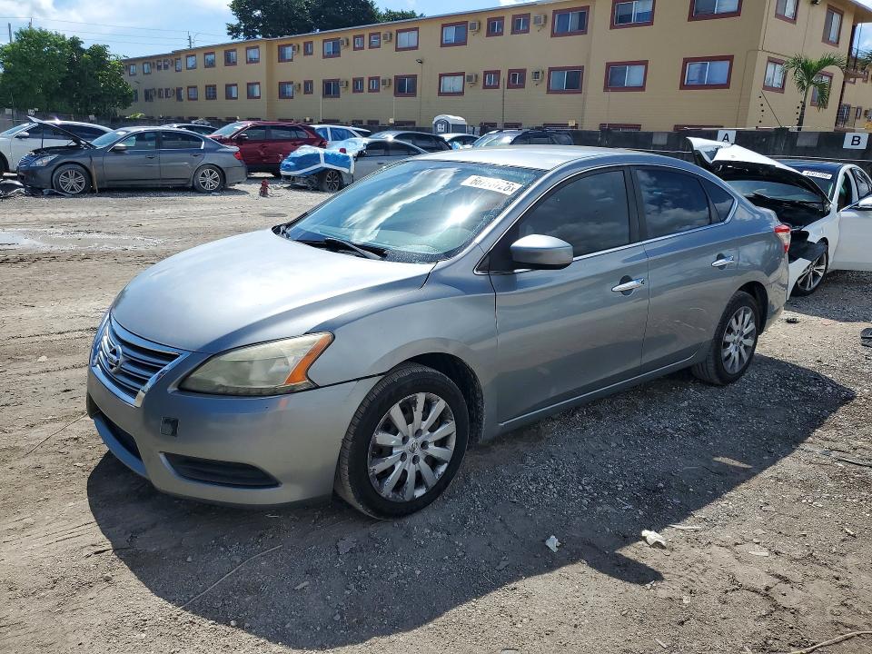2013 Nissan Sentra მანქანა იყიდება აუქციონზე, vin: 3N1AB7AP0DL759682, აუქციონის ნომერი: 66773726