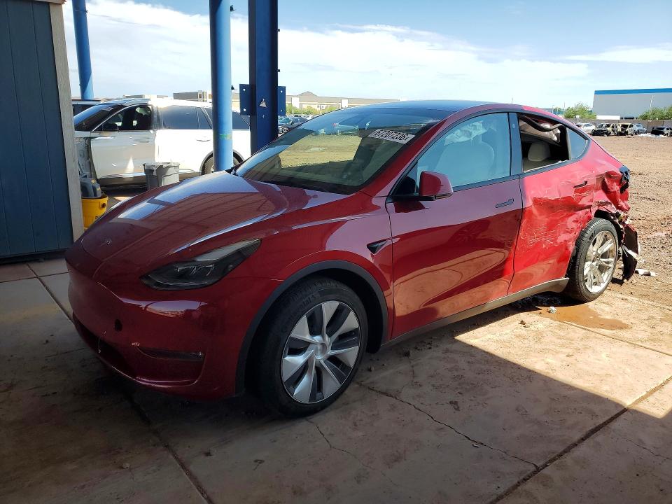 Продажа на аукционе авто 2021 Tesla Model Y, vin: 5YJYGDEE9MF205267, номер лота: 67207236