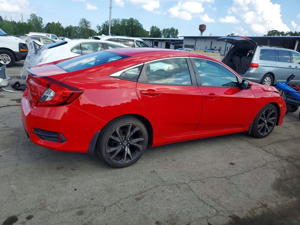 Aukcja sprzedaży 2019 Honda Civic, vin: 2HGFC2F89KH572243, numer aukcji: 64047966