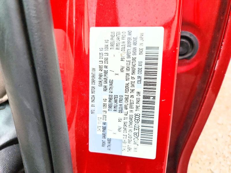 66293846 :رقم المزاد ، JM1CW2BL3D0149006 vin ، 2013 Mazda 5 مزاد بيع
