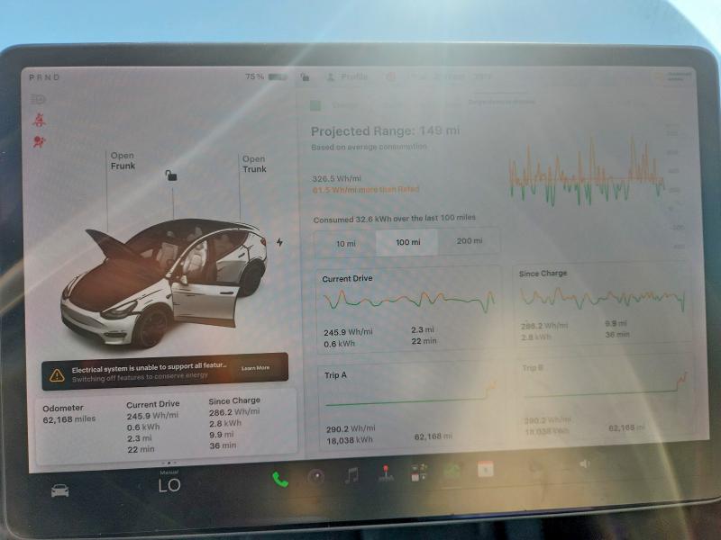 Продажа на аукционе авто 2022 Tesla Model Y, vin: 7SAYGDEF4NF315513, номер лота: 62529156