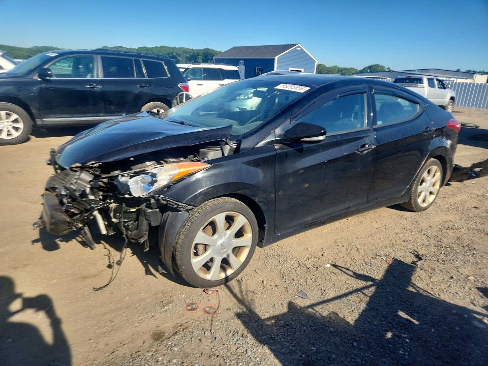 66055856 :رقم المزاد ، KMHDH4AE7DU763851 vin ، 2013 Hyundai Elantra مزاد بيع
