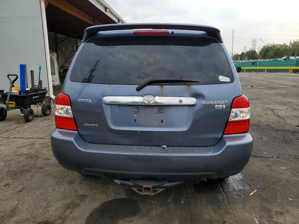 64622206 :رقم المزاد ، JTEEW21A760026851 vin ، 2006 Toyota Highlander مزاد بيع