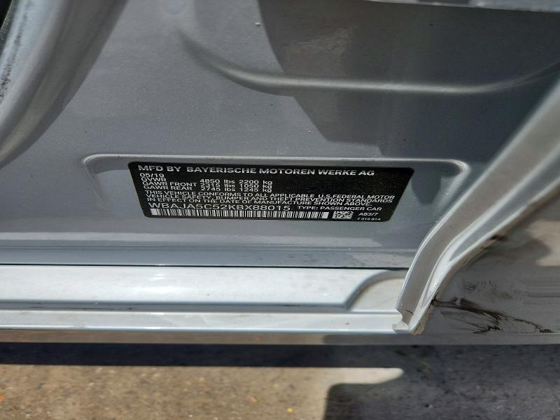 Aukcja sprzedaży 2019 Bmw 530, vin: WBAJA5C52KBX88015, numer aukcji: 65014356