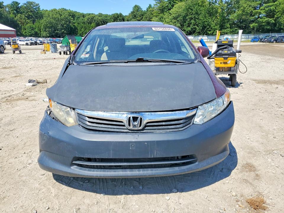 65758856 :رقم المزاد ، 2HGFB2F8XCH600927 vin ، 2012 Honda Civic مزاد بيع