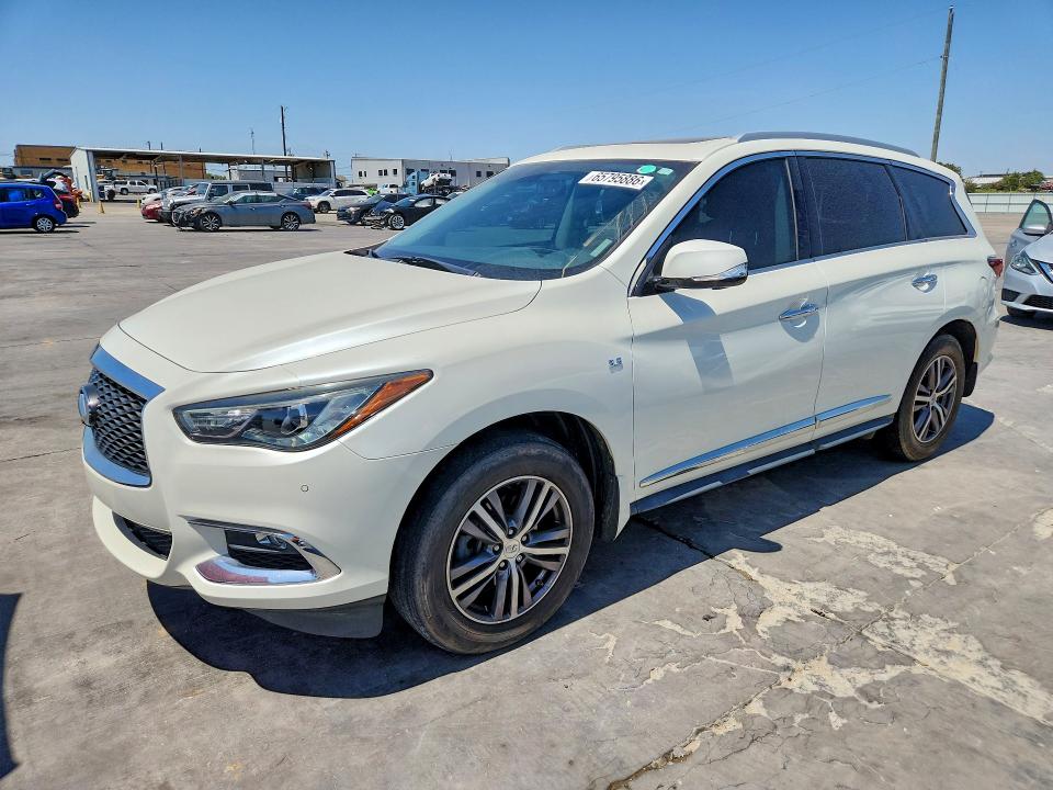 65795886 :رقم المزاد ، 5N1DL0MN7HC555015 vin ، 2017 Infiniti Qx60 مزاد بيع