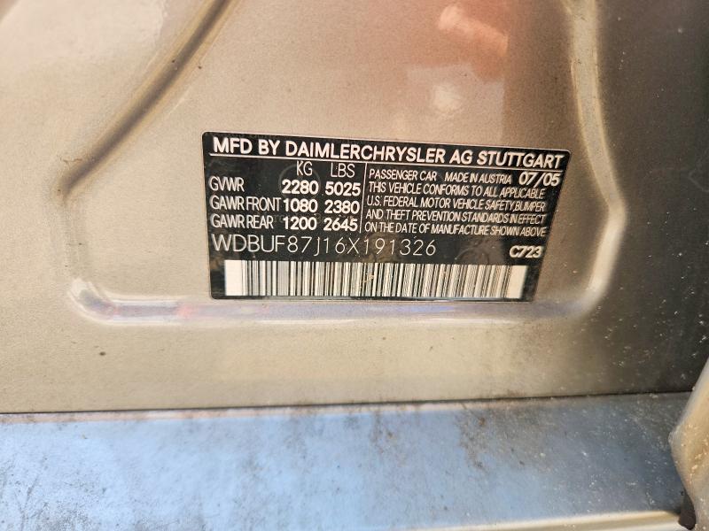 Продаж на аукціоні авто 2006 Mercedes-benz E, vin: WDBUF87J16X191326, номер лоту: 66609346