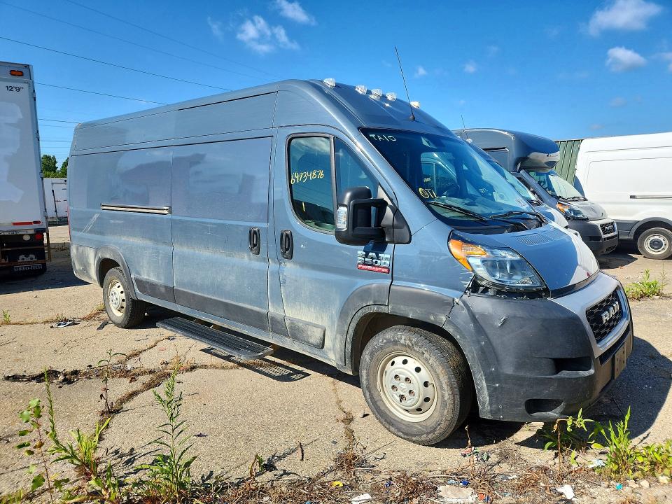 Продаж на аукціоні авто 2020 Ram Promaster 3500, vin: 3C6URVJGXLE145047, номер лоту: 64734876
