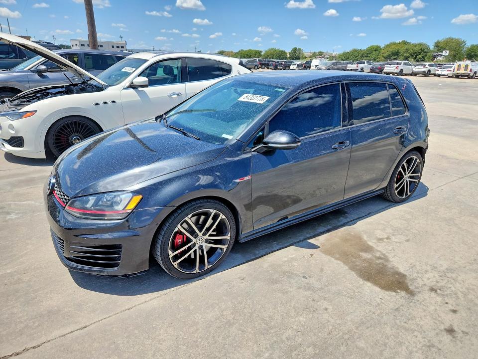 2017 Volkswagen Gti მანქანა იყიდება აუქციონზე, vin: 3VW547AU1HM004441, აუქციონის ნომერი: 64322776