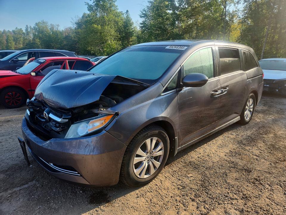 66265366 :رقم المزاد ، 5FNRL5H43GB508588 vin ، 2016 Honda Odyssey مزاد بيع