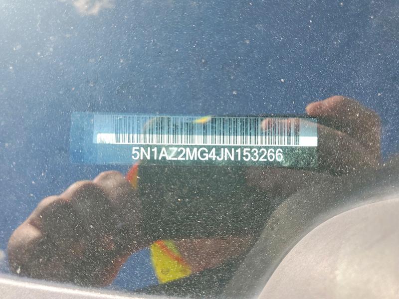 Продажа на аукционе авто 2018 Nissan Murano, vin: 5N1AZ2MG4JN153266, номер лота: 64836766