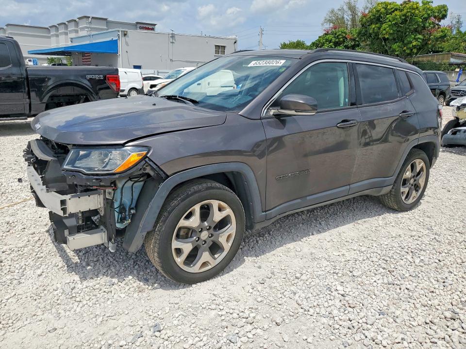 65238026 :رقم المزاد ، 3C4NJCCBXKT662708 vin ، 2019 Jeep Compass مزاد بيع