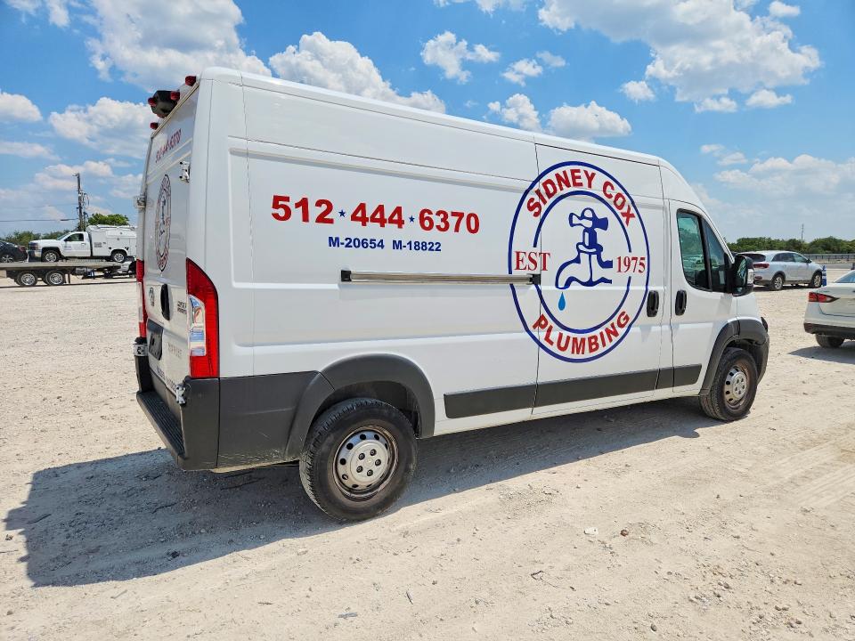 62935166 :رقم المزاد ، 3C6LRVDG3PE591571 vin ، 2023 Ram Promaster 2500 مزاد بيع
