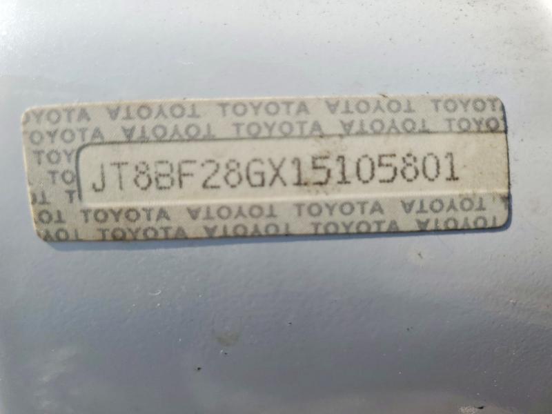Aukcja sprzedaży 2001 Lexus Es, vin: JT8BF28GX15105801, numer aukcji: 65283786
