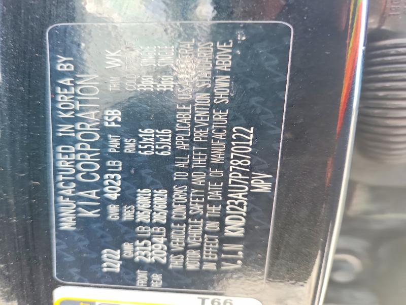 Aukcja sprzedaży 2023 Kia Soul, vin: KNDJ23AU7P7870122, numer aukcji: 65789276