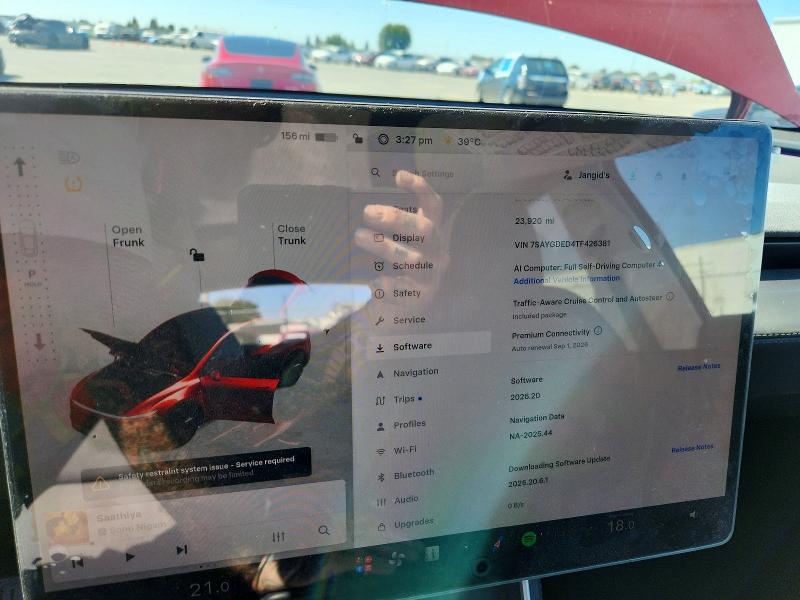 Продаж на аукціоні авто 2026 Tesla Model Y, vin: 7SAYGDED4TF426381, номер лоту: 64256126