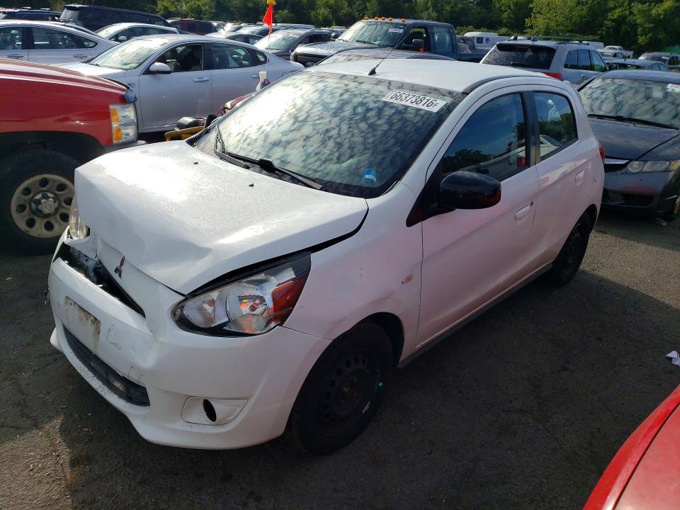 2014 Mitsubishi Mirage მანქანა იყიდება აუქციონზე, vin: ML32A3HJ6EH016932, აუქციონის ნომერი: 66373816