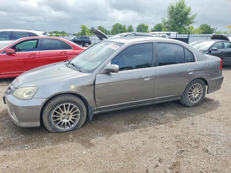 65994166 :رقم المزاد ، 2HHES36845H100083 vin ، 2005 Acura 1.7el مزاد بيع