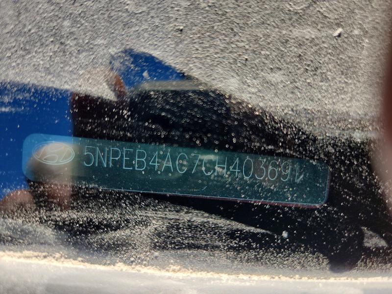 Aukcja sprzedaży 2012 Hyundai Sonata, vin: 5NPEB4AC7CH403691, numer aukcji: 65306086