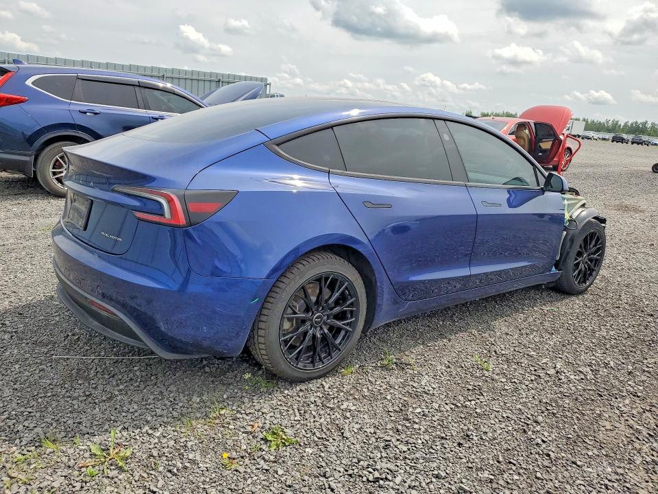 63576026 :رقم المزاد ، LRW3E7EB5RC135971 vin ، 2024 Tesla Model 3 مزاد بيع
