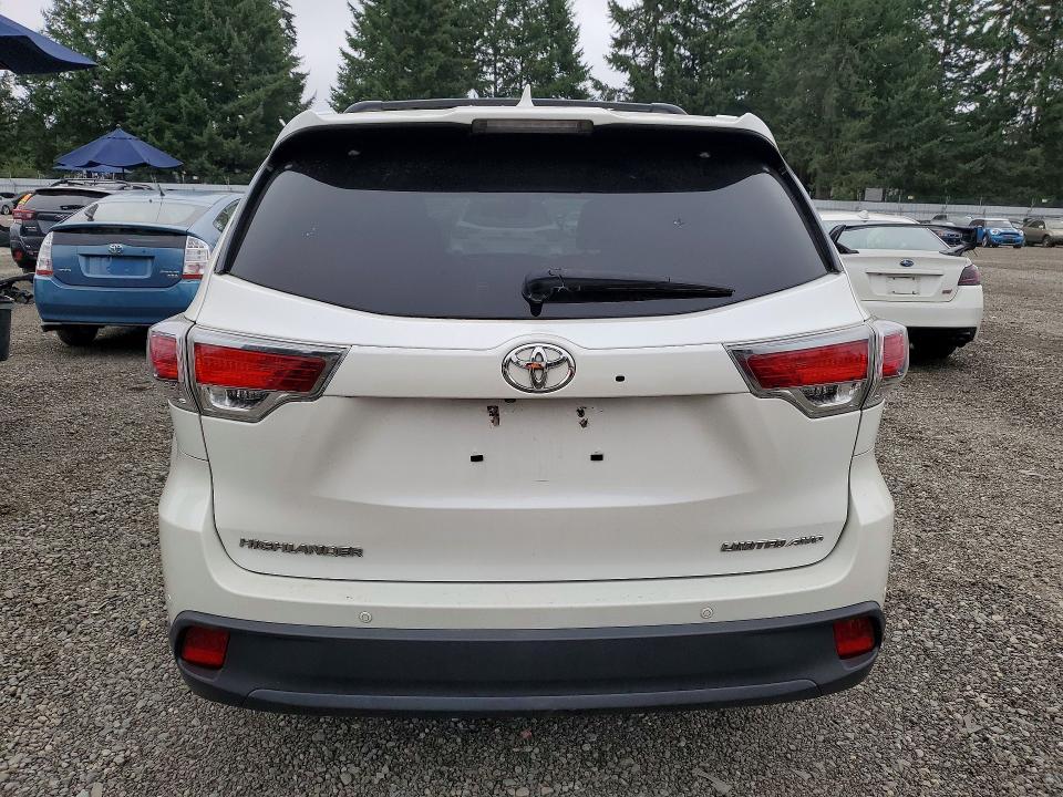 Aukcja sprzedaży 2015 Toyota Highlander, vin: 5TDDKRFH2FS205225, numer aukcji: 63323746