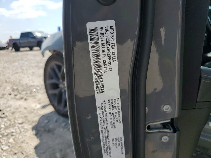 Продаж на аукціоні авто 2023 Dodge Charger, vin: 2C3CDXHGXPH631148, номер лоту: 66128346