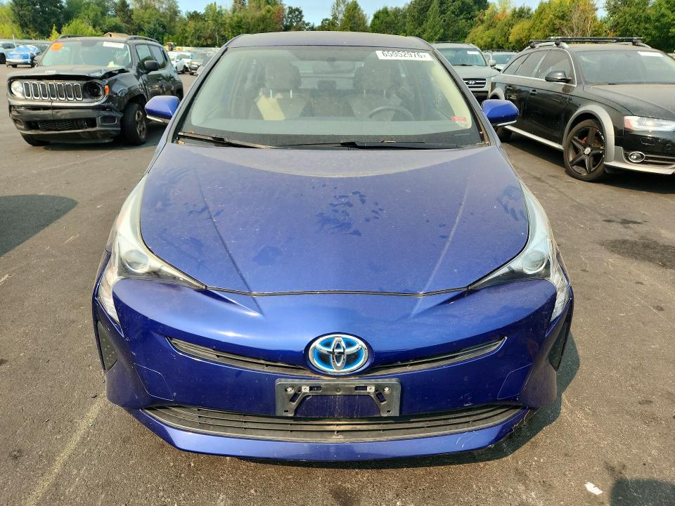 65952976 :رقم المزاد ، JTDKBRFU3G3510837 vin ، 2016 Toyota Prius مزاد بيع