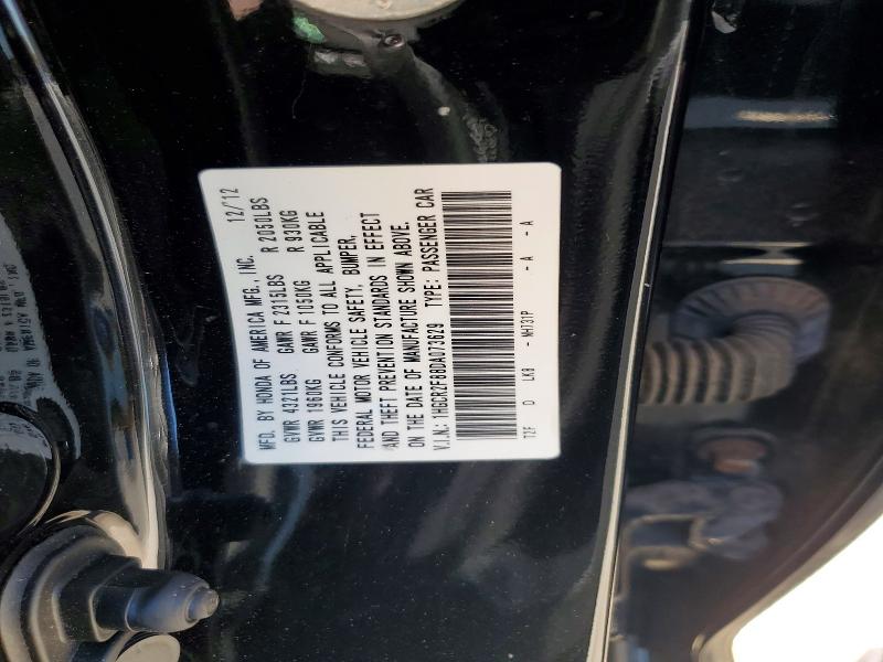 Aukcja sprzedaży 2013 Honda Accord, vin: 1HGCR2F88DA073629, numer aukcji: 64809326