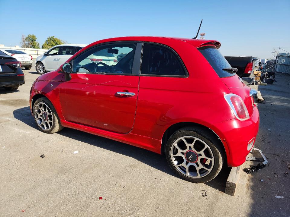 2013 Fiat 500 მანქანა იყიდება აუქციონზე, vin: 3C3CFFBR8DT674422, აუქციონის ნომერი: 66315886