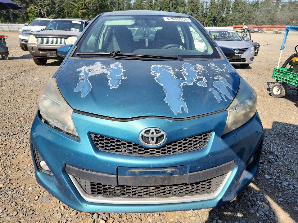 Aukcja sprzedaży 2012 Toyota Yaris, vin: JTDKTUD39CD506144, numer aukcji: 63610306