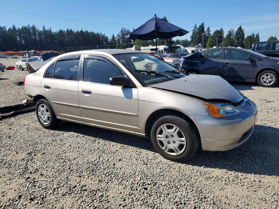 64316896 :رقم المزاد ، 2HGES16531H592825 vin ، 2001 Honda Civic مزاد بيع