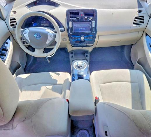 66709226 :رقم المزاد ، JN1AZ0CP1CT023781 vin ، 2012 Nissan Leaf مزاد بيع