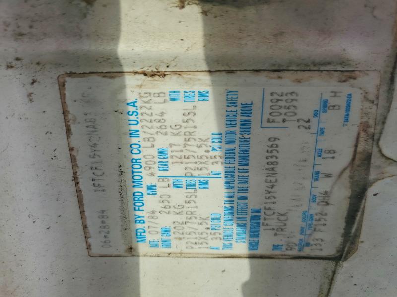 Aukcja sprzedaży 1984 Ford F150, vin: 1FTCF15Y4ENA83569, numer aukcji: 65326146