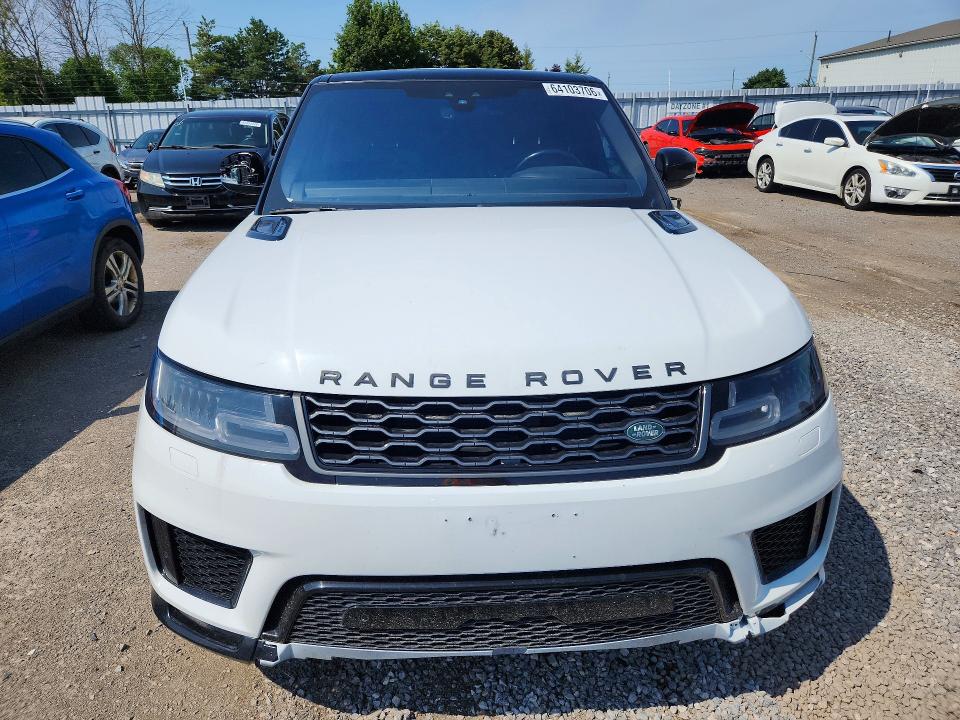 2021 Land Rover Range Rover Sport მანქანა იყიდება აუქციონზე, vin: SALWR2RK0MA753312, აუქციონის ნომერი: 64103706