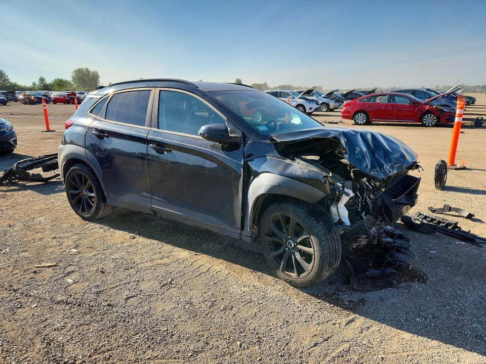 66224196 :رقم المزاد ، KM8K22AA4JU080737 vin ، 2018 Hyundai Kona مزاد بيع