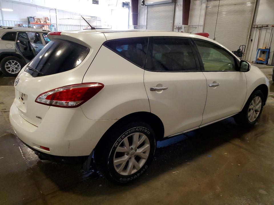 2013 Nissan Murano მანქანა იყიდება აუქციონზე, vin: JN8AZ1MW1DW309045, აუქციონის ნომერი: 65399776