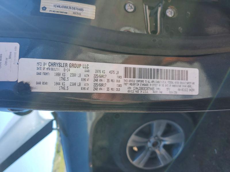 Продажа на аукционе авто 2014 Jeep Compass, vin: 1C4NJDBB3ED879485, номер лота: 64604896