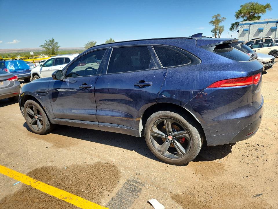 2017 Jaguar F-pace მანქანა იყიდება აუქციონზე, vin: SADCM2BVXHA075918, აუქციონის ნომერი: 66294626
