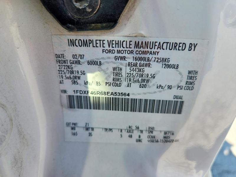 Продажа на аукционе авто 2008 Ford F450, vin: 1FDXF46R68EA53564, номер лота: 63724126
