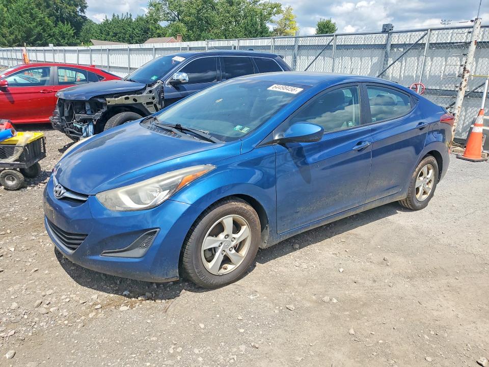 64498456 :رقم المزاد ، KMHDH4AE8FU280839 vin ، 2015 Hyundai Elantra مزاد بيع