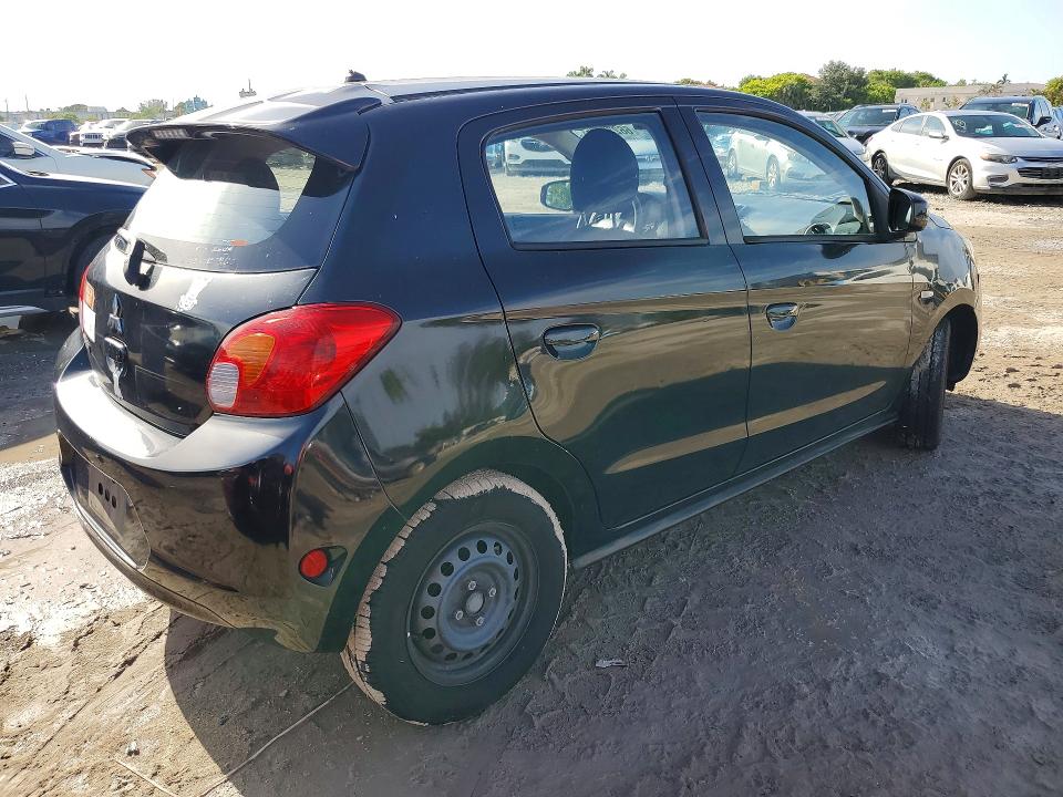 66232186 :رقم المزاد ، ML32A3HJ1FH047121 vin ، 2015 Mitsubishi Mirage مزاد بيع