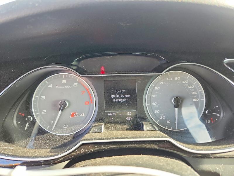 2014 Audi S4 მანქანა იყიდება აუქციონზე, vin: WAUKGAFL5EA081202, აუქციონის ნომერი: 65694186