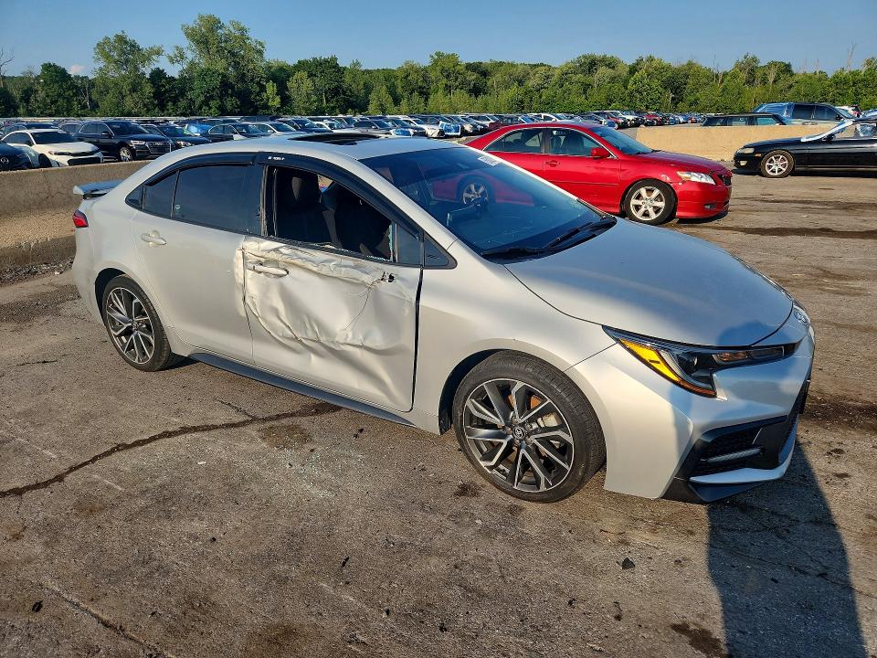 2021 Toyota Corolla მანქანა იყიდება აუქციონზე, vin: 5YFP4MCE8MP088566, აუქციონის ნომერი: 65022626