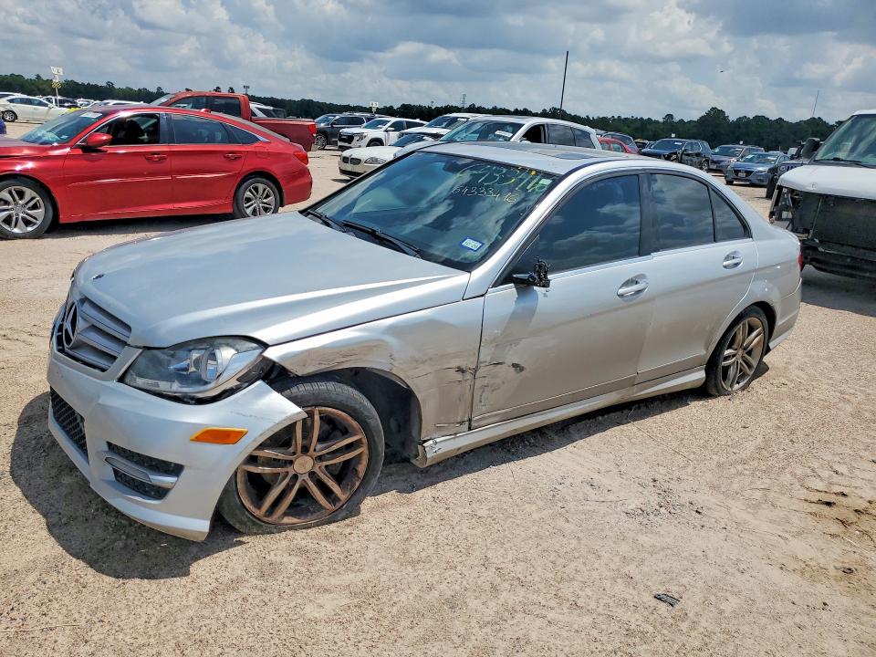 Auction sale of the 2014 Mercedes-benz C, vin: WDDGF4HB3EG206217, lot number: 64333416
