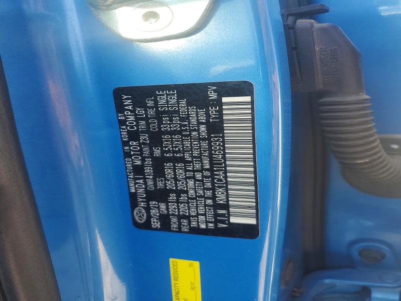 Продажа на аукционе авто 2020 Hyundai Kona, vin: KM8K1CAA1LU469931, номер лота: 65716706