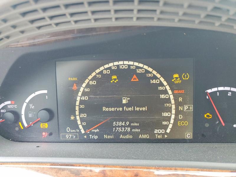Aukcja sprzedaży 2011 Mercedes-benz S, vin: WDDNG7EB0BA374051, numer aukcji: 67454166