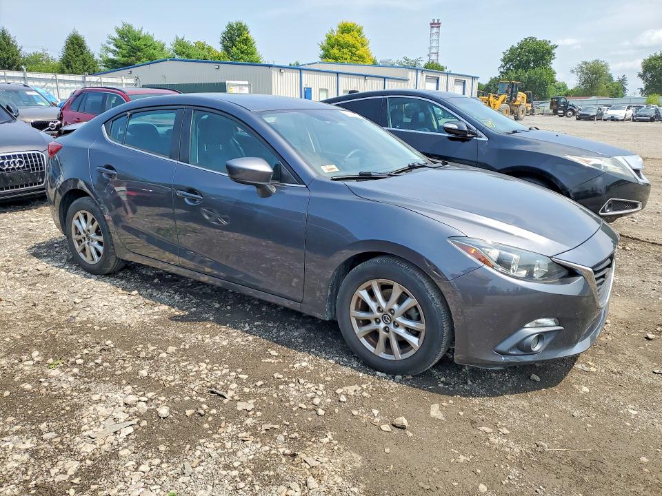 63842626 :رقم المزاد ، 3MZBM1V73FM167643 vin ، 2015 Mazda 3 مزاد بيع