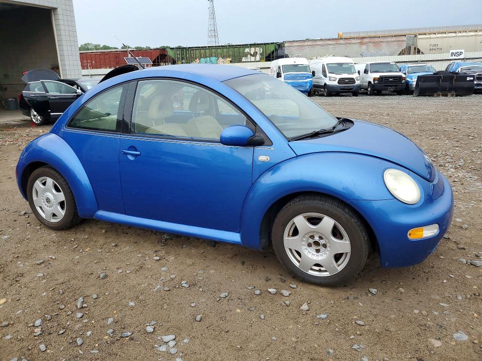2001 Volkswagen New Beetle მანქანა იყიდება აუქციონზე, vin: 3VWBB21C51M475646, აუქციონის ნომერი: 64540706
