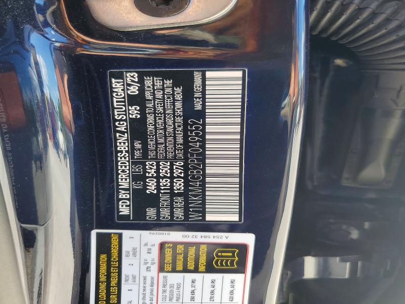 Aukcja sprzedaży 2023 Mercedes-benz Glc, vin: W1NKM4GB2PF049552, numer aukcji: 66194896